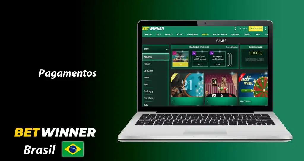 métodos de pagamento betwinner