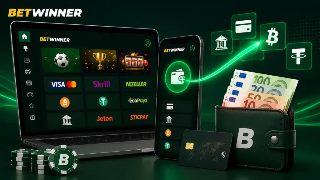 como depositar betwinner